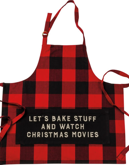 PK Apron - Let's Bake Stuff and Watch Movies