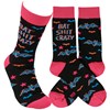 PK Bat Crazy Socks
