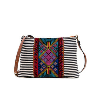 Felicity Aztec Embroidered Crossbody