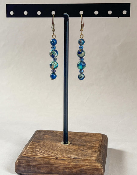 Honor Earrings blue