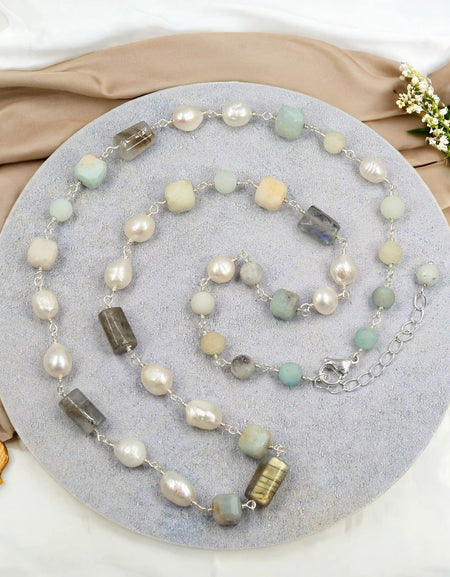 Tranquil Radiance Amazonite Necklace