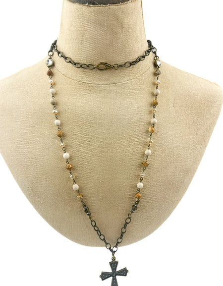 AC 18" - 20" Sunrise Jasper Necklace