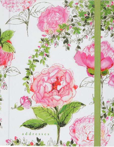 Rose Garden Large Address Book