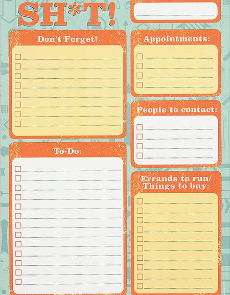 Can't Remember Sh*t Note Pads