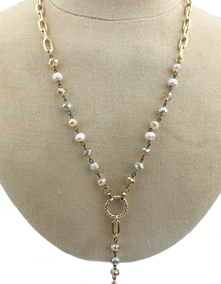 AC Champagne Honey and Gold Necklace