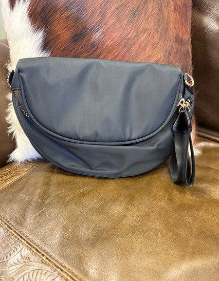 Nylon Crossbody - Black