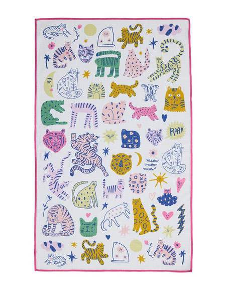 Meow Meow Microfiber Dishtowel