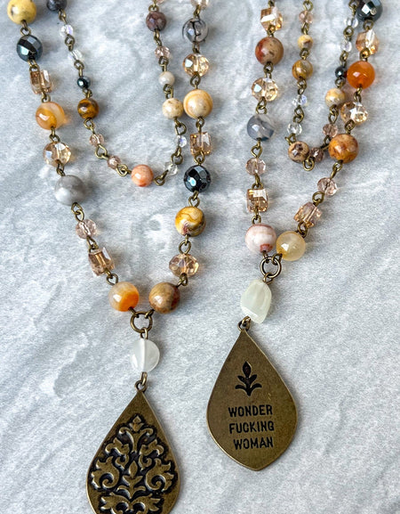 Wonder Woman Fleur Necklace