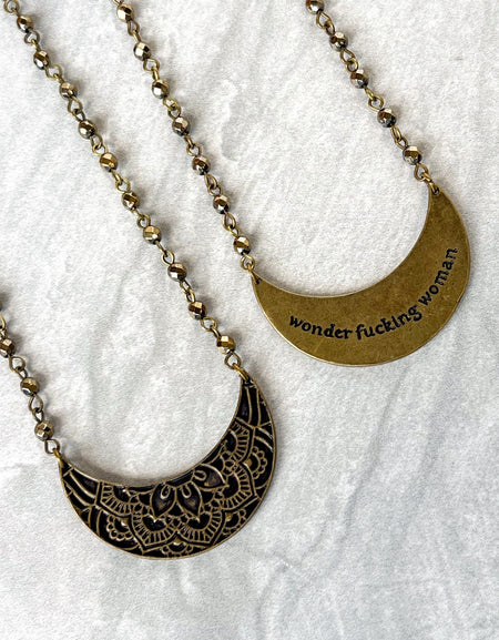 Wonder Woman Necklace - Bronze