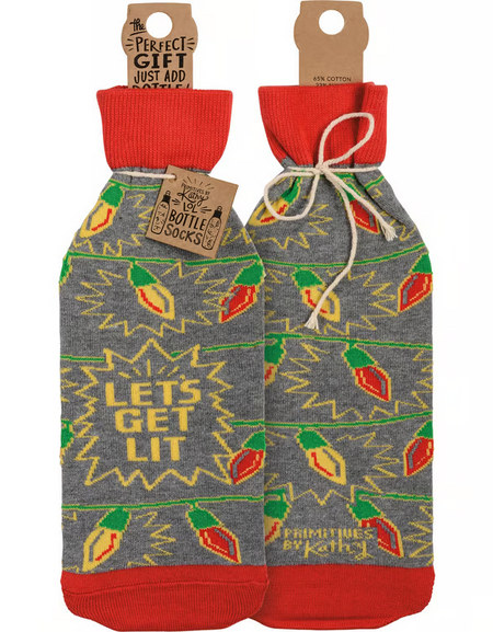 Let’s Get Lit Bottle Sock