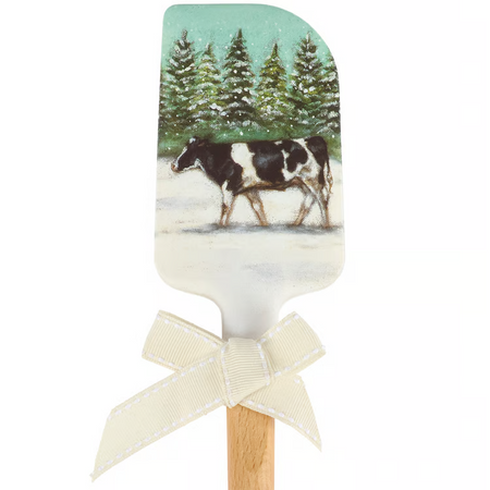Spatula - Snowy Cow