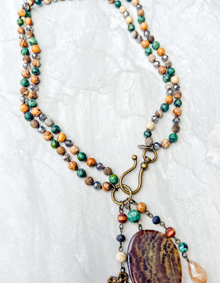Giselle Necklace - Autumn