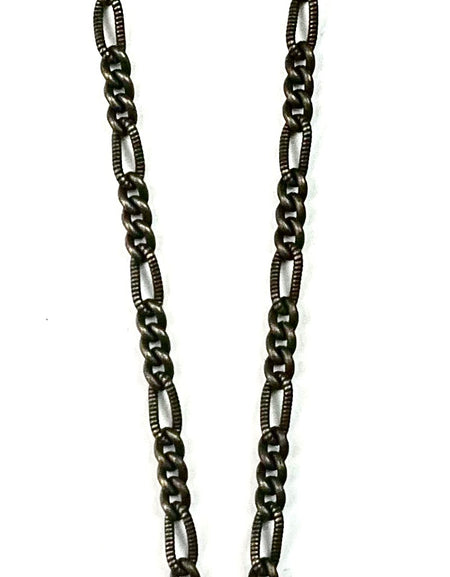 Short Link Chain Necklace with Dangle