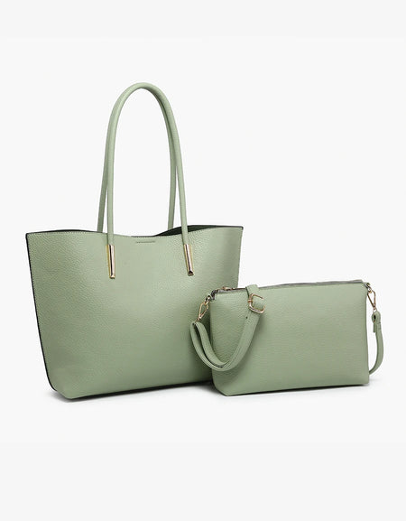 Jo Classic Tote w/ Inner Bag - Red
