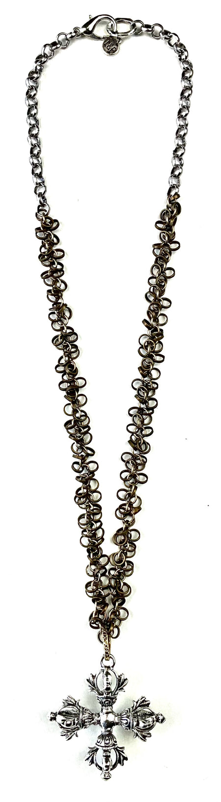 JIGGLE CHAIN W/FRENCH CROSS