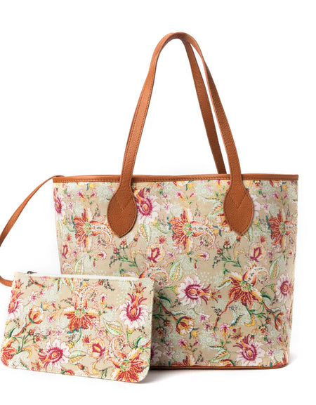 Follow Paradise Tote Bag in Brown