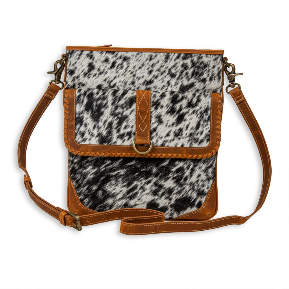 Taragon Hair-on Hide Canvas Hairon Bag