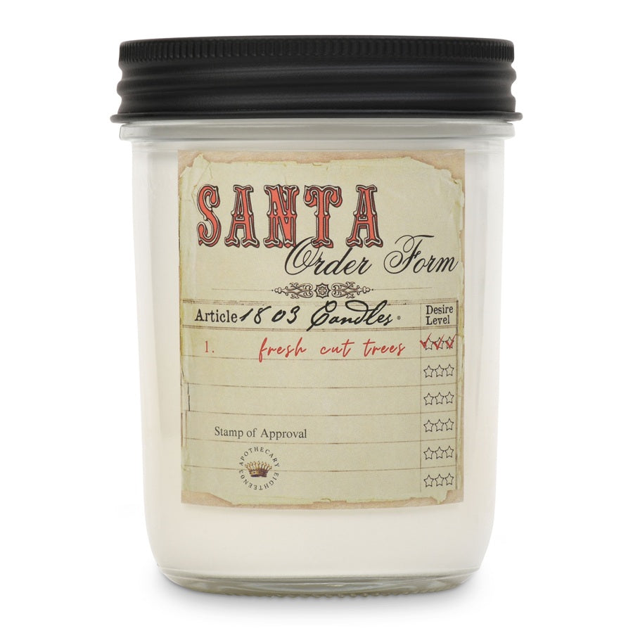 Limited Edition Santa's List - 14 oz. Jar Candle