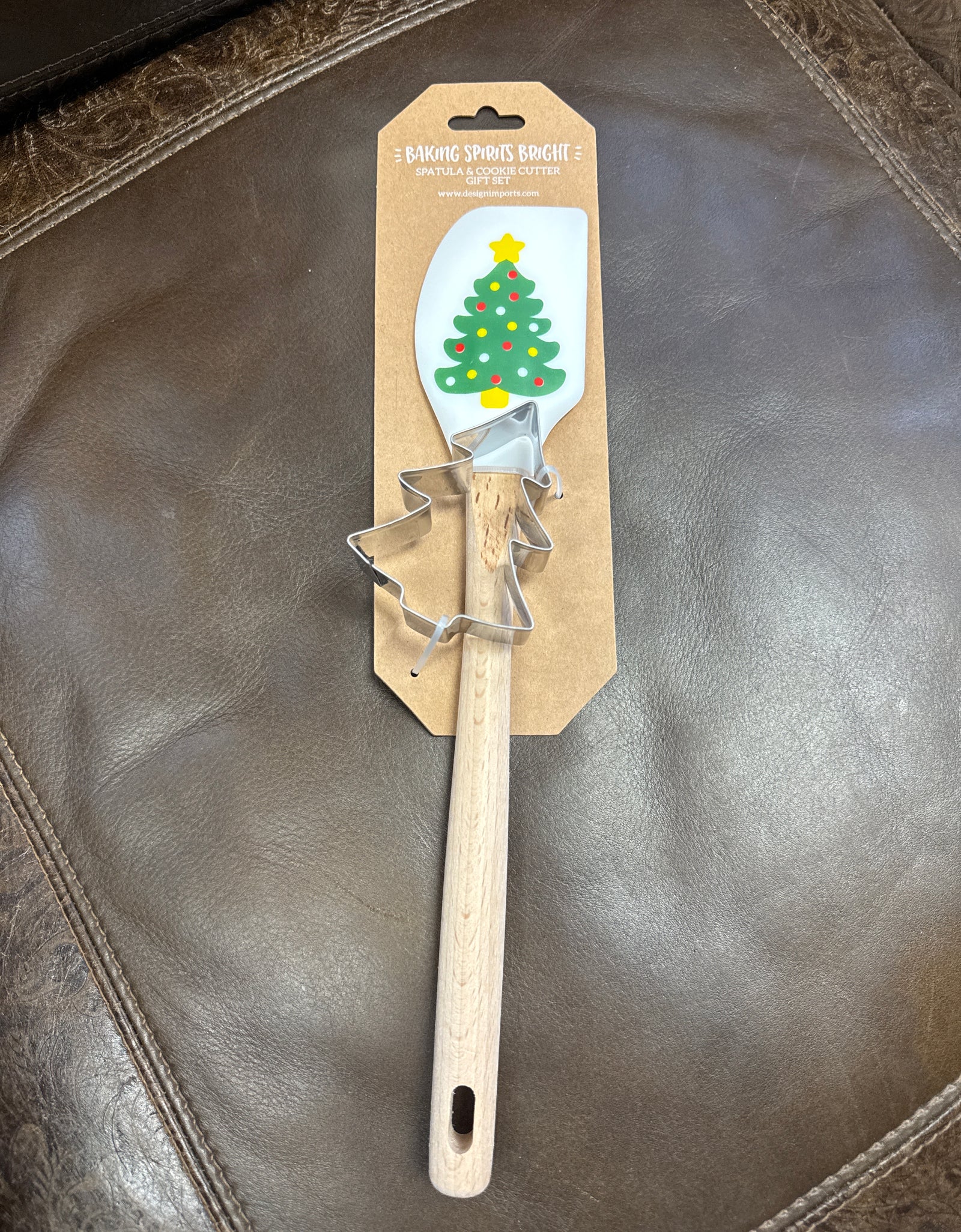 DI Christmas Cookie Cutter and Spatula Gift Set - Tree