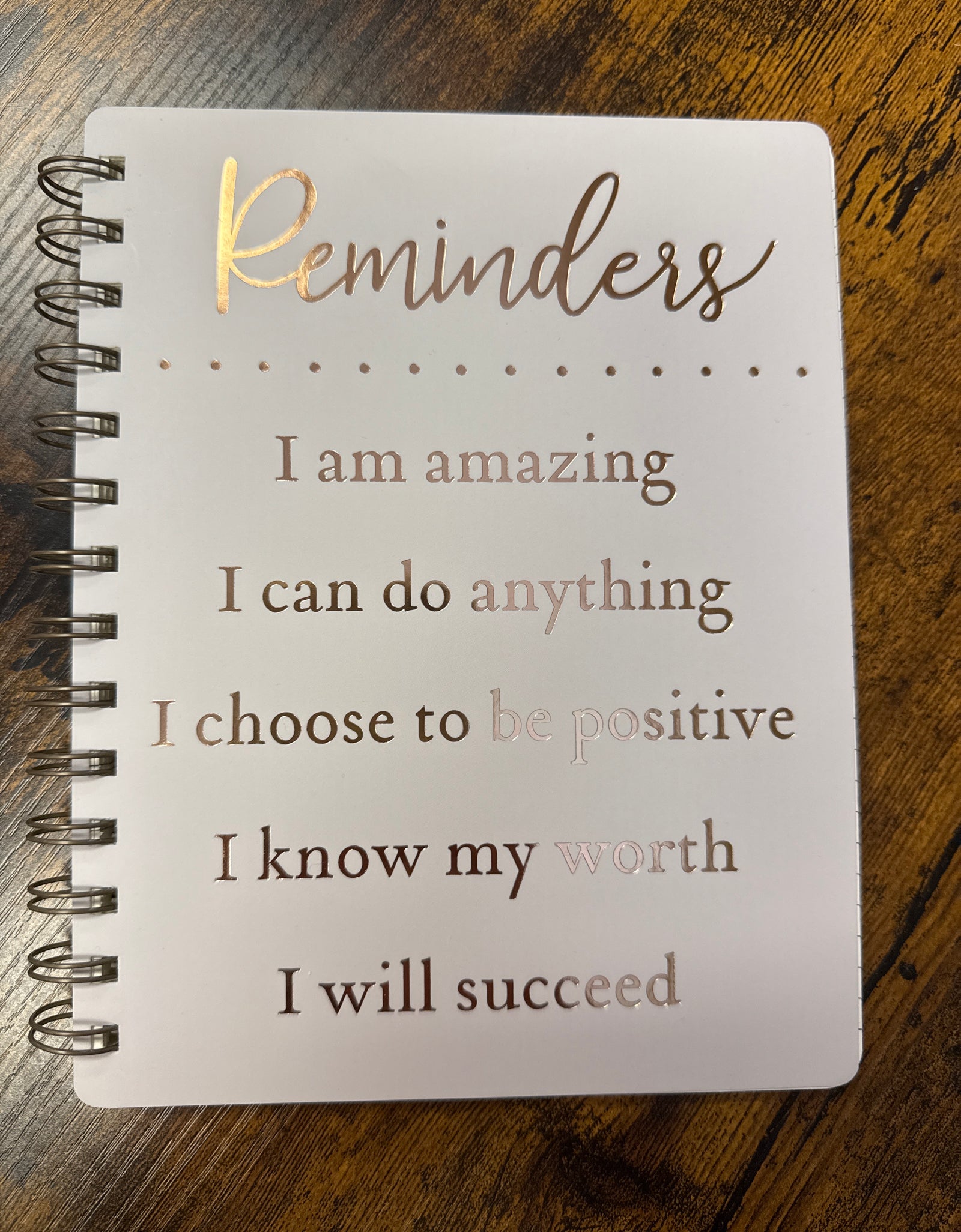 Reminders Notebook