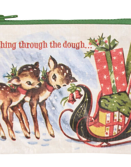 PK Zipper Wallet - Dashing Through the Dough