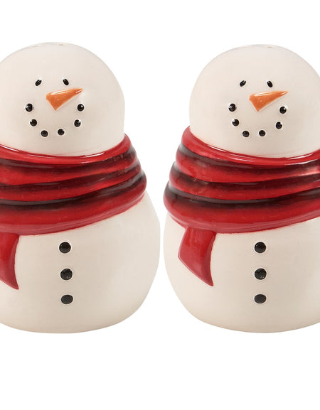 PK Snowmen Salt and Pepper Shakers