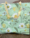 Green Daisy Market Tote