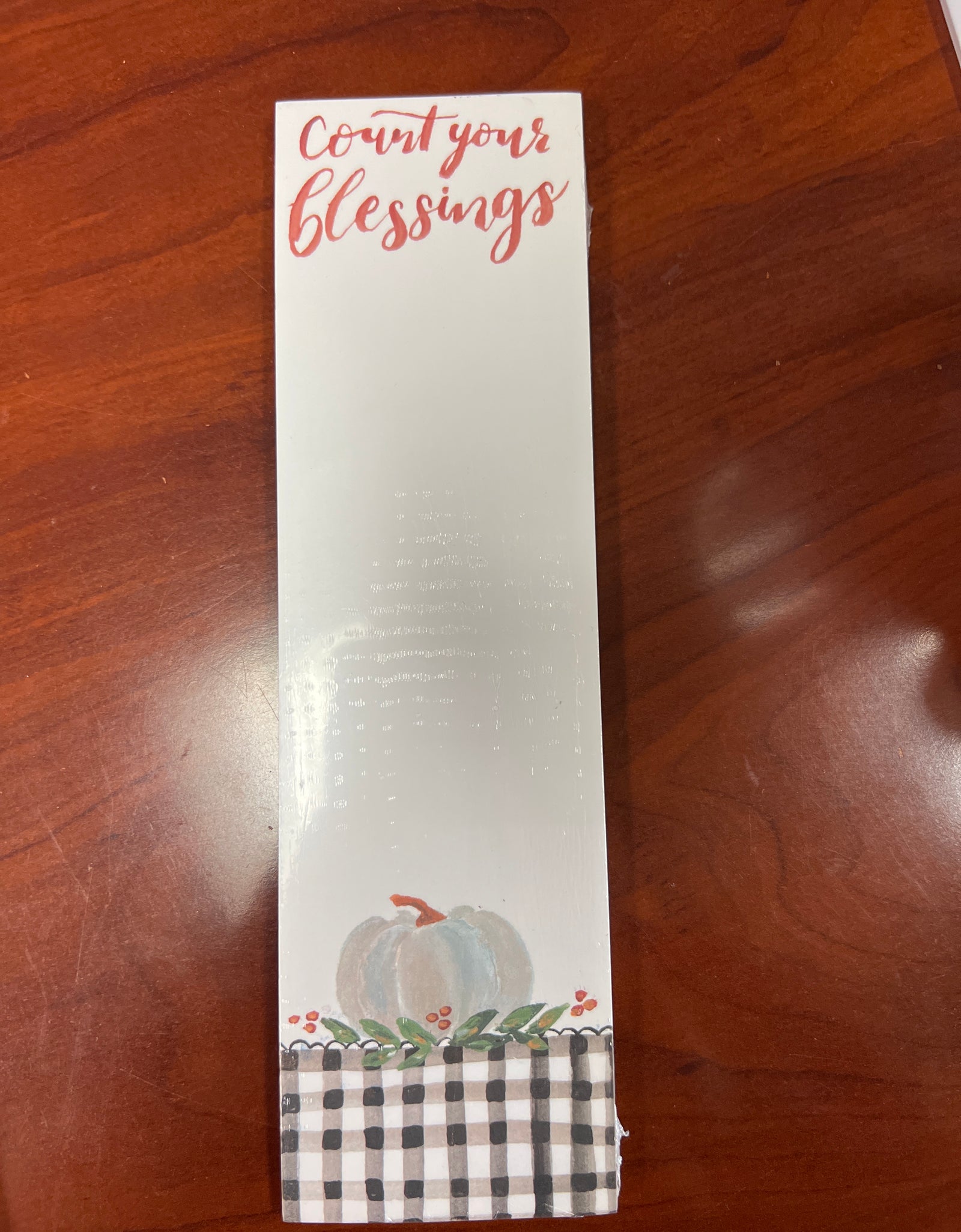 PK List Pad - Count Your Blessings