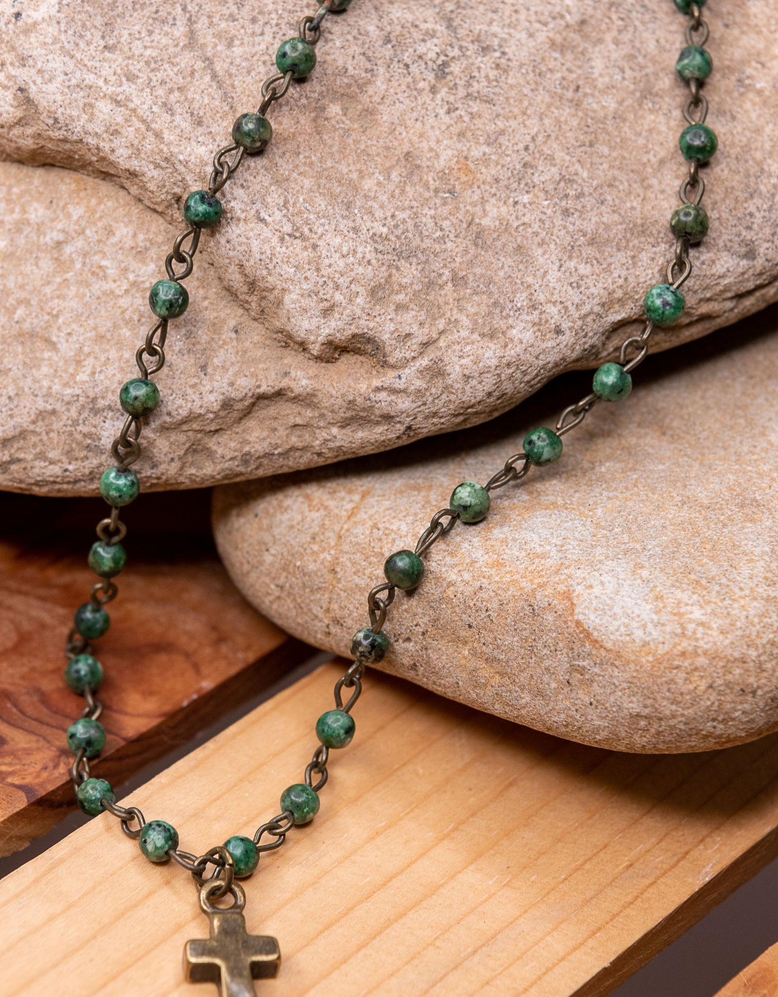 Phoebe Necklace African Turquoise
