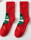 FC Christmas Fuzzy Socks - Tree