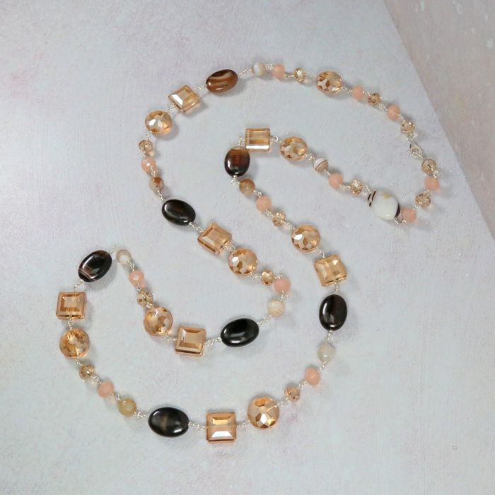 Crystal & Agate Necklace