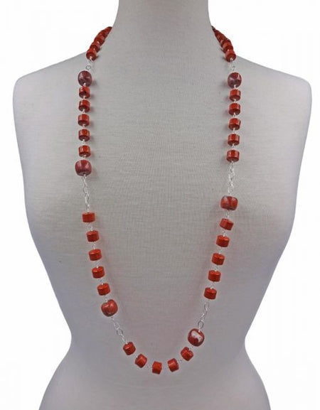 Red Poppy Jasper Necklace
