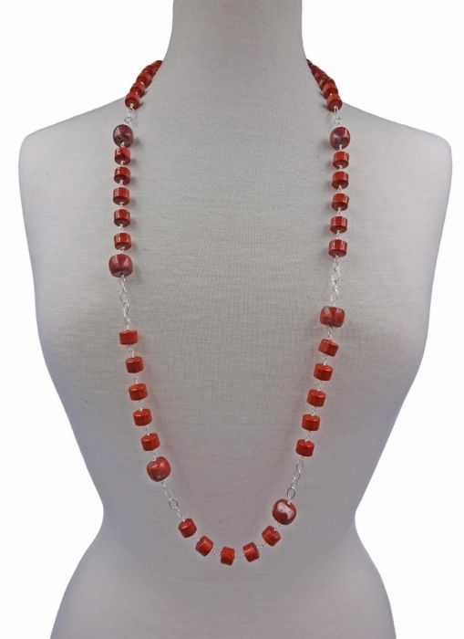 Red Poppy Jasper Necklace