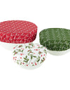 Under The Mistletoe Dish Covers Set Of 3