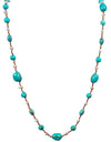 Handmade Braided Turquoise Necklace