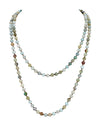 OLE Amazonite Stone Beaded Necklace