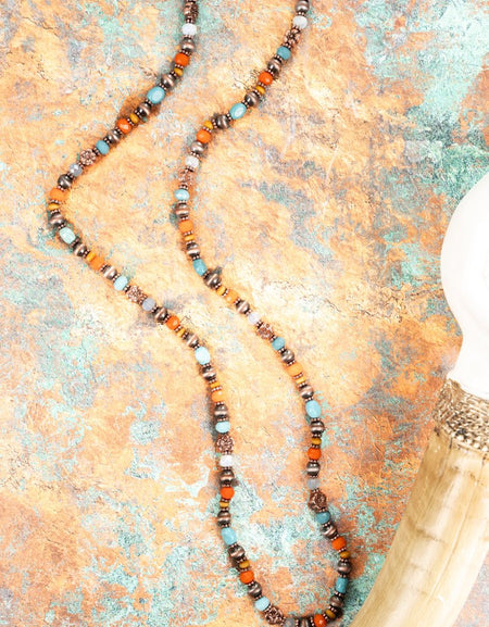 CYPRESS LANE COPPERTONE MULTI-COLOR NECKLACE