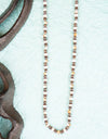 ROCKFORD LANE WHITE AND COPPERTONE NECKLACE