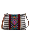 Felicity Aztec Embroidered Crossbody