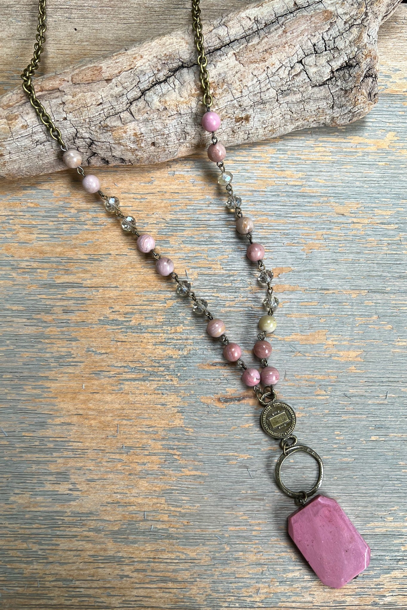 Lyssa Necklace Mauve