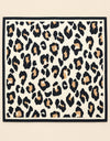 Large Leopard Animal Print Bandana Scarf
