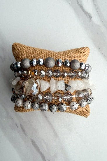 Firenza Bracelet Sets - Ash