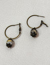 Yvonne Earrings- Crazy Agate