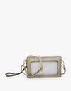 3 Compartment Crossbody w/ Clear Window - Willow