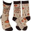 PK Wine for Holiday Socks