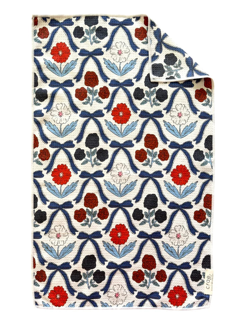 Bluebell Bows Towel