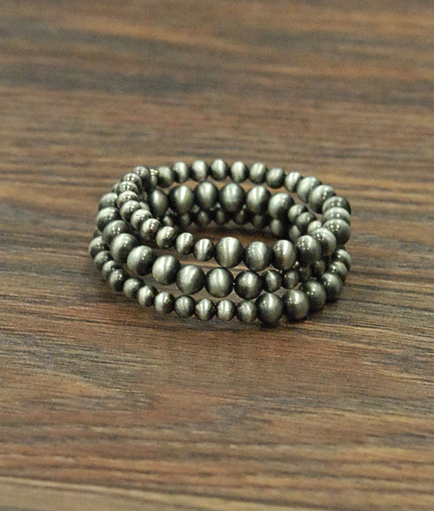 Navajo Bead Wrap Bracelet - Traditional