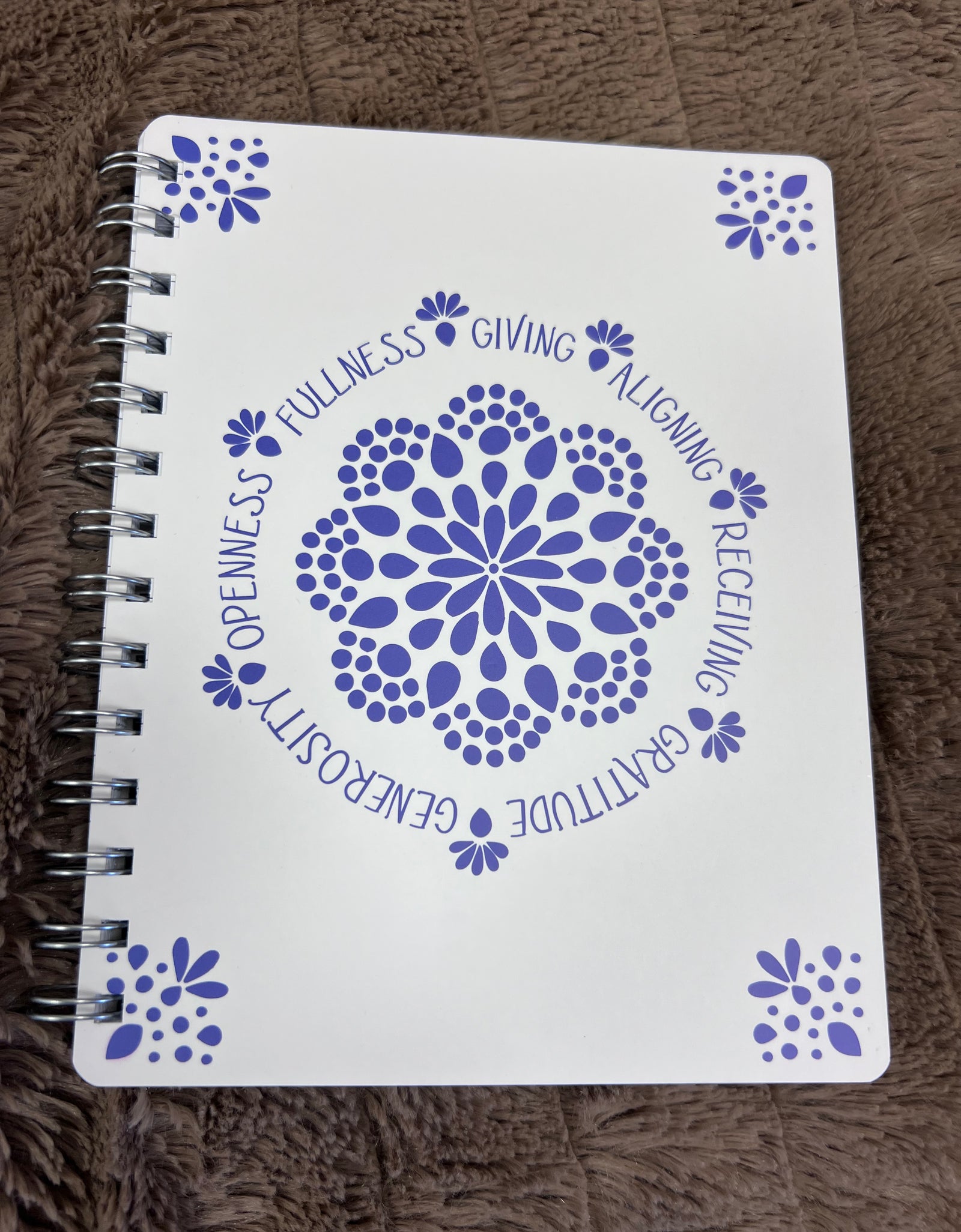 Giving Gratitude Spiral Notebook