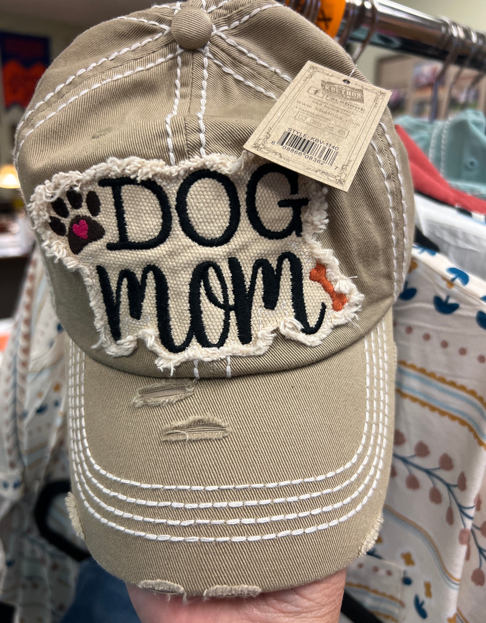 Dog Mom ballcap