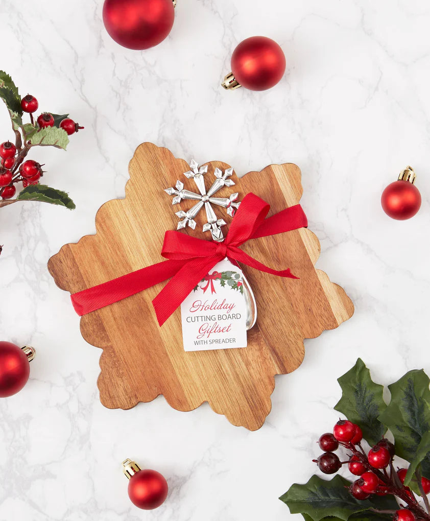DI Snowflake Cutting Board Gift Set